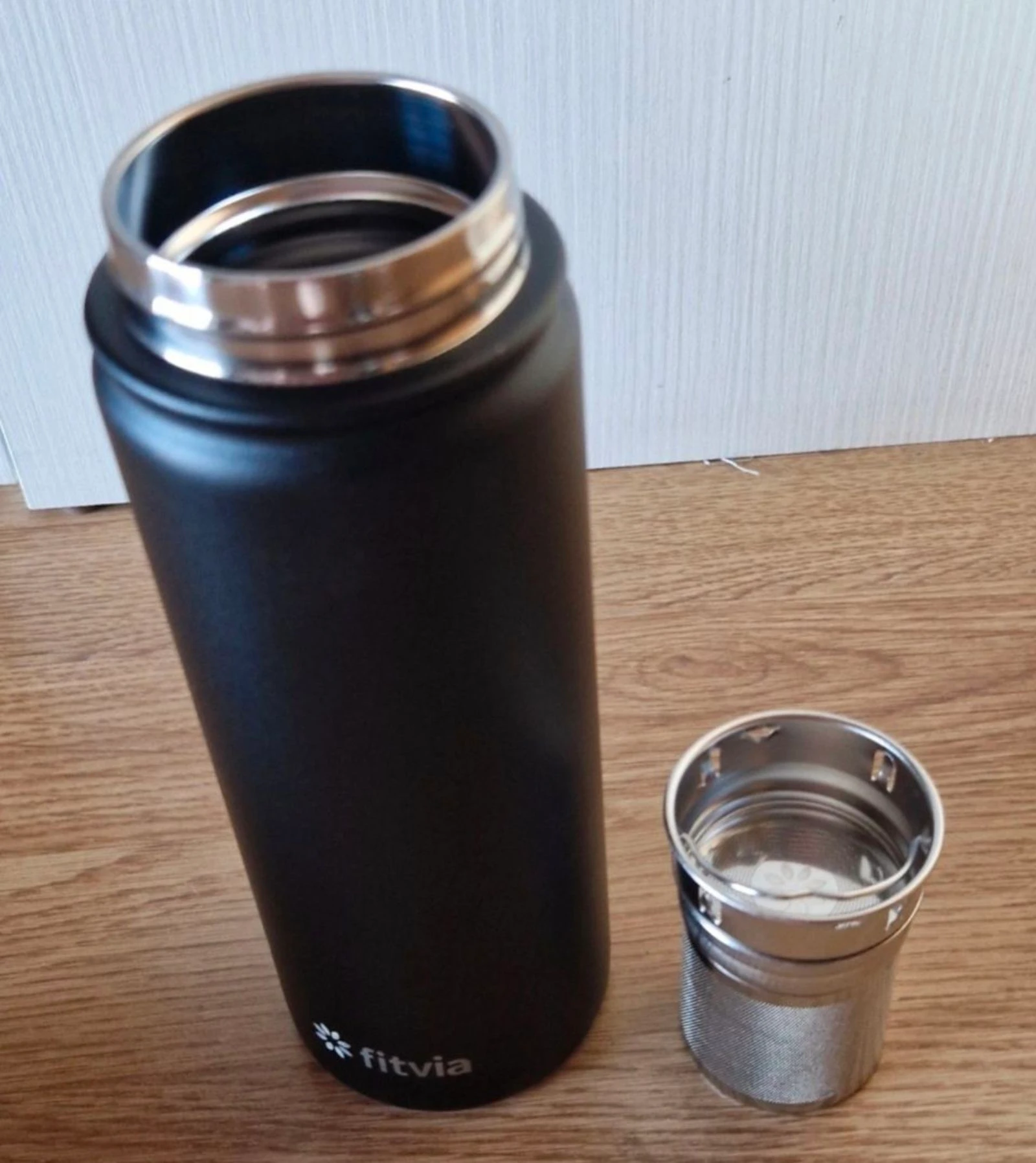 Termo Fitvia negro 500ml NUEVO con etiqueta – photo 2
